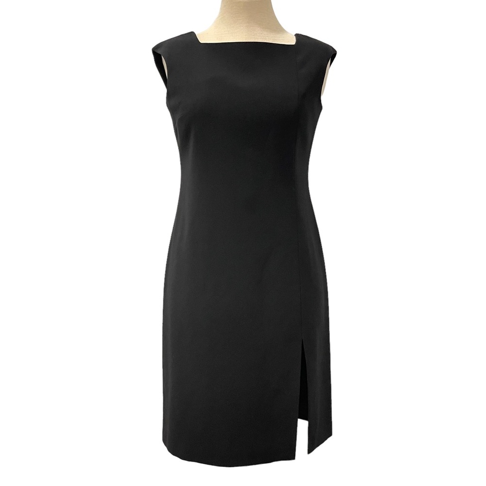 BCBG DRESSES LBD LITTLE BLACK DRESS SHEATH DRESS HOLIDAY WINTER NEW YEAR PARTY